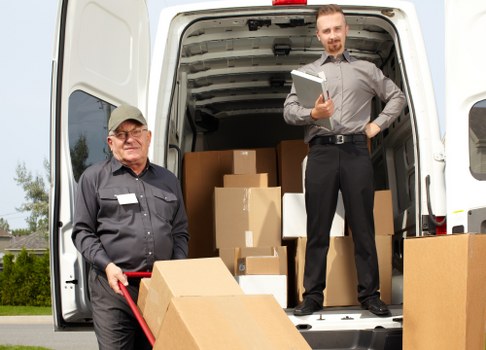 Removal team planning house removals in Crouchend