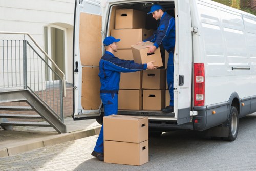 Efficient packing of student items for temporary storage