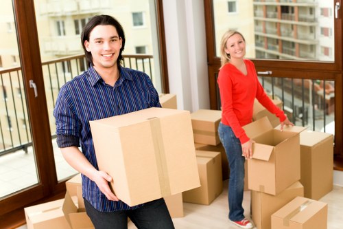 Efficient office layout featuring secure storage in Crouchend
